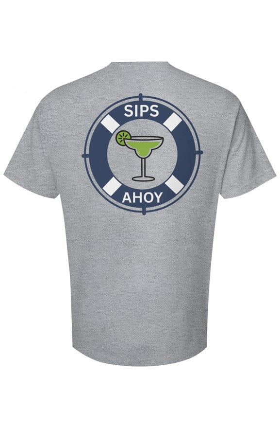 Sips Ahoy Unisex Margarita Medium Weight Unisex T-shirt