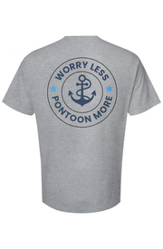 Worry Less Pontoon More T Shirt