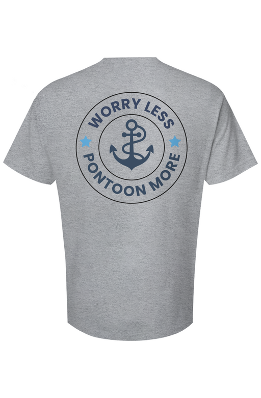 Worry Less Pontoon More T Shirt