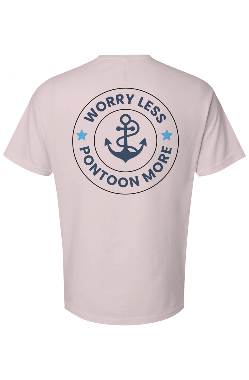 Worry Less Pontoon More T Shirt