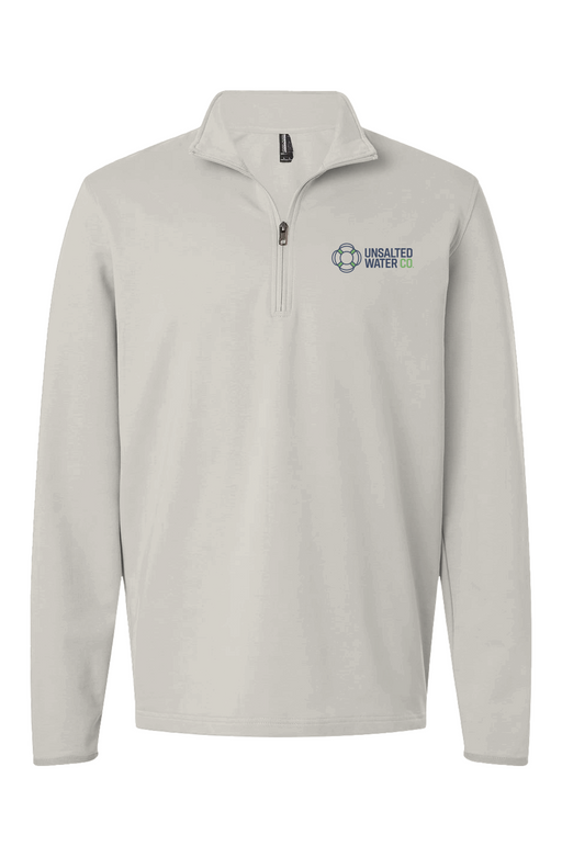 Unsalted Water Co. Performance Mens Quarter-Zip Pullover