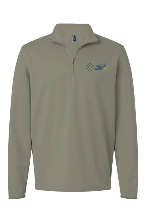 Unsalted Water Co. Performance Mens Quarter-Zip Pullover