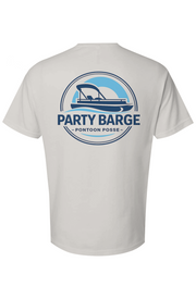 Pontoon Posse Party Barge Heavyweight Tee