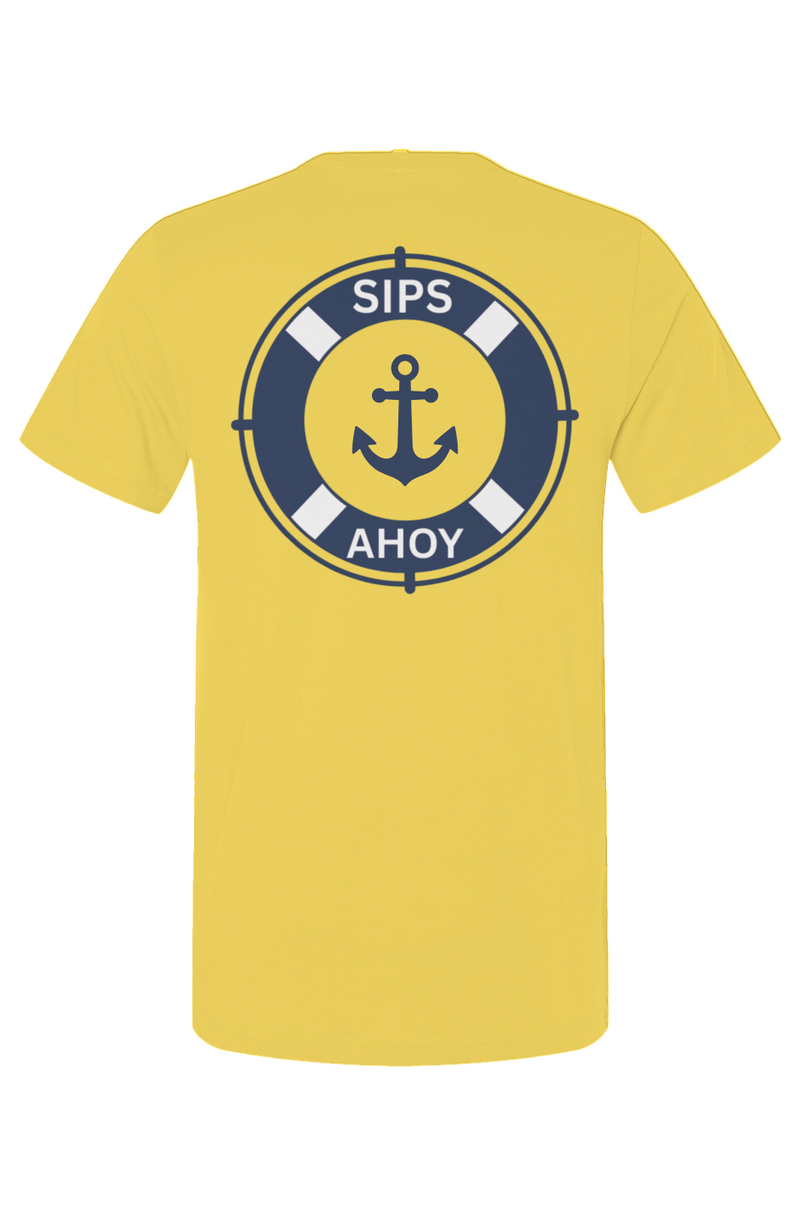 Sips Ahoy Main Logo Bright Unisex Shirt