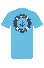 Sips Ahoy Main Logo Bright Unisex Shirt