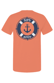 Sips Ahoy Main Logo Bright Unisex Shirt