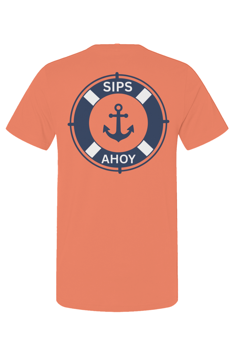 Sips Ahoy Main Logo Bright Unisex Shirt