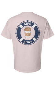 Sips Ahoy Coffee Unisex T-shirt