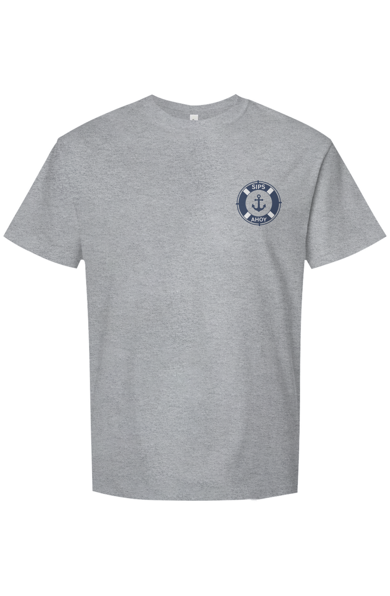 Sips Ahoy Coffee Unisex T-shirt