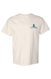Wags On Water Back Logo Unisex Tshirt