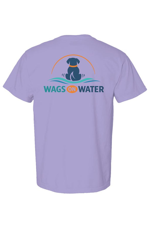 Wags On Water Back Logo Unisex Tshirt