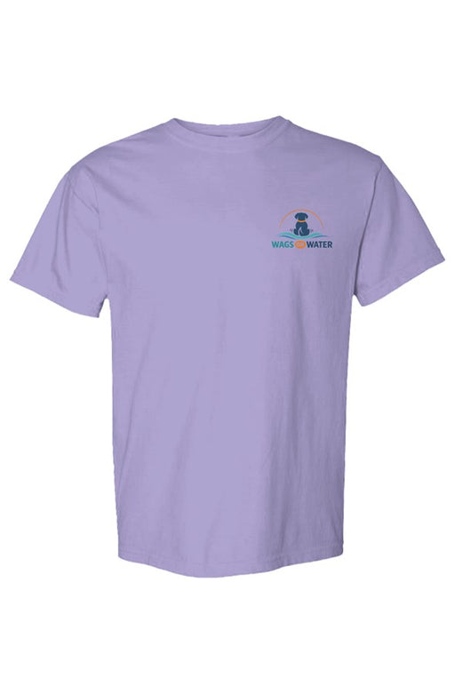 Wags On Water Back Logo Unisex Tshirt