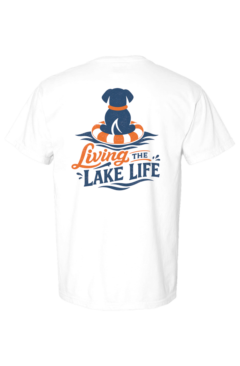 Living the Lake Life Wags on Water Unisex T-shirt