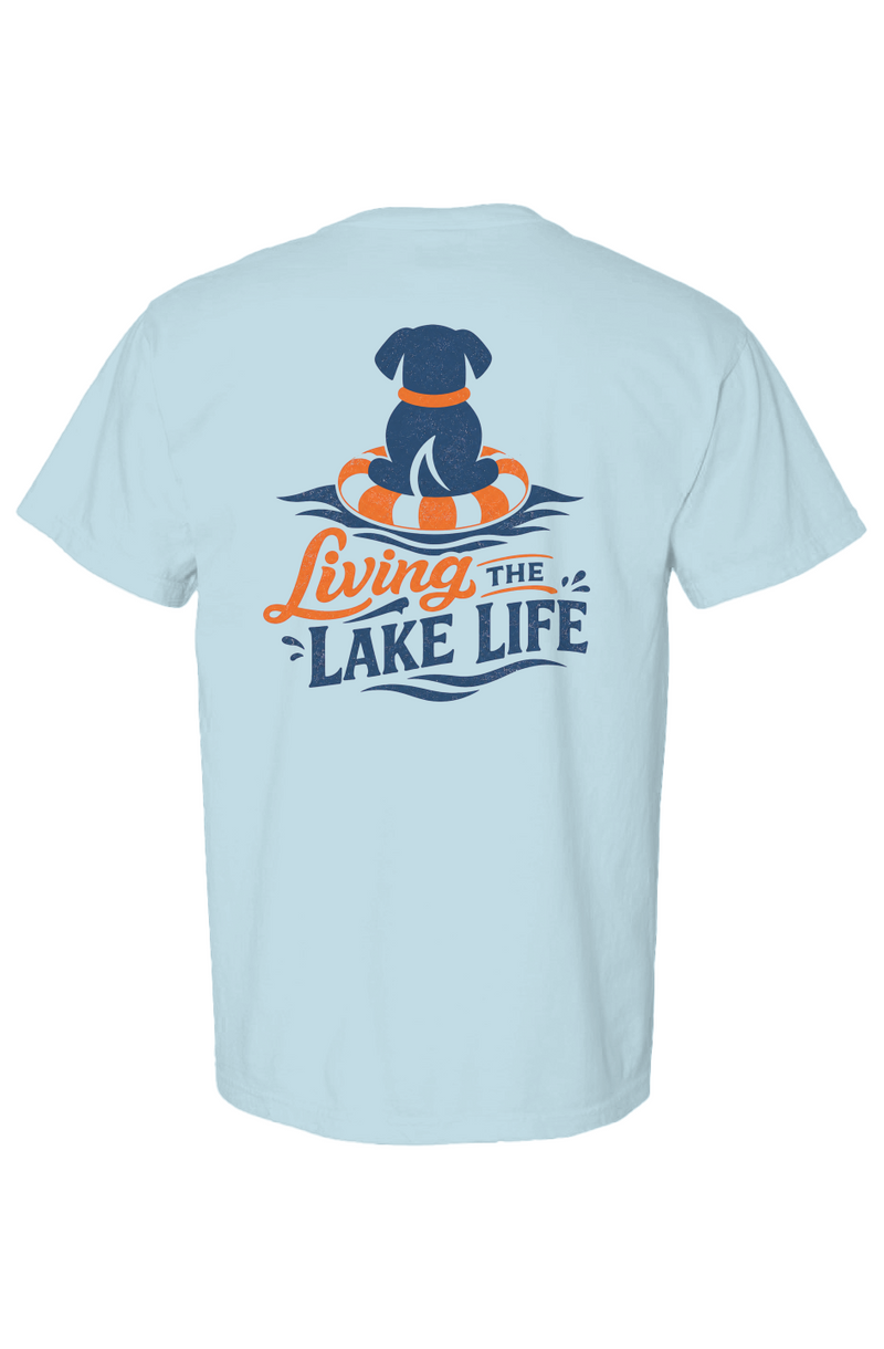 Living the Lake Life Wags on Water Unisex T-shirt