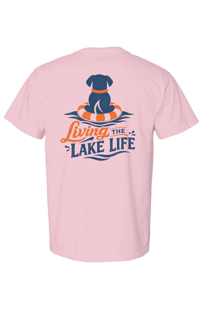 Living the Lake Life Wags on Water Unisex T-shirt