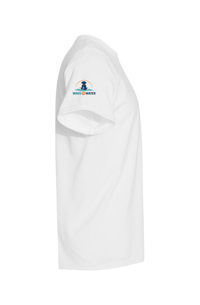 Wags On Water Front Logo Unisex Tshirt