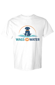 Wags On Water Front Logo Unisex Tshirt