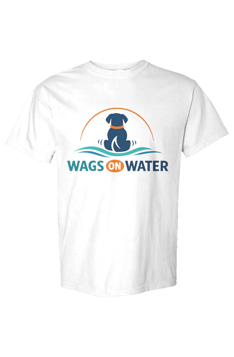 Wags On Water Front Logo Unisex Tshirt
