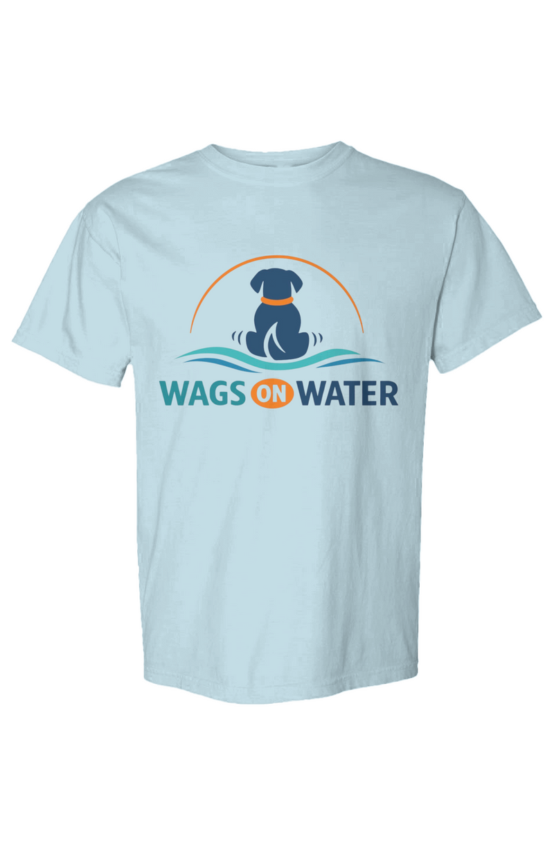 Wags On Water Front Logo Unisex Tshirt