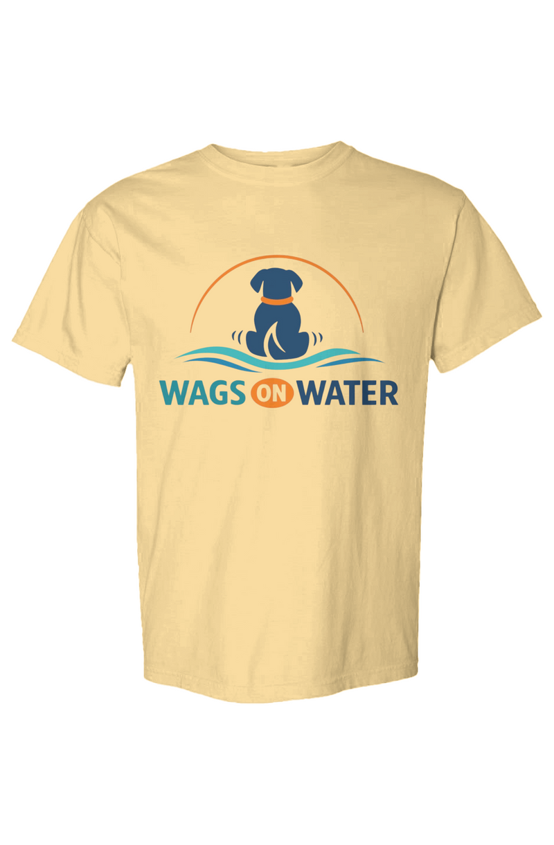 Wags On Water Front Logo Unisex Tshirt