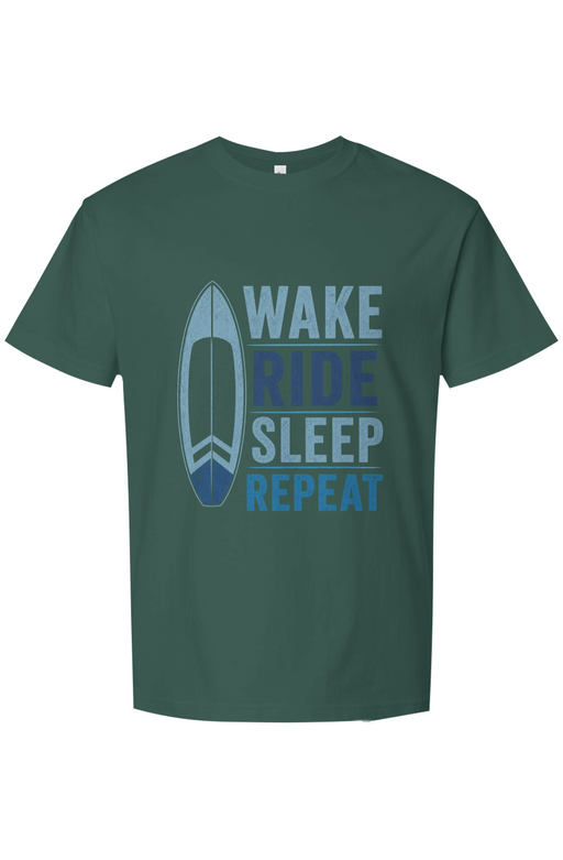 Wake Ride Sleep Repeat Heavyweight Tee