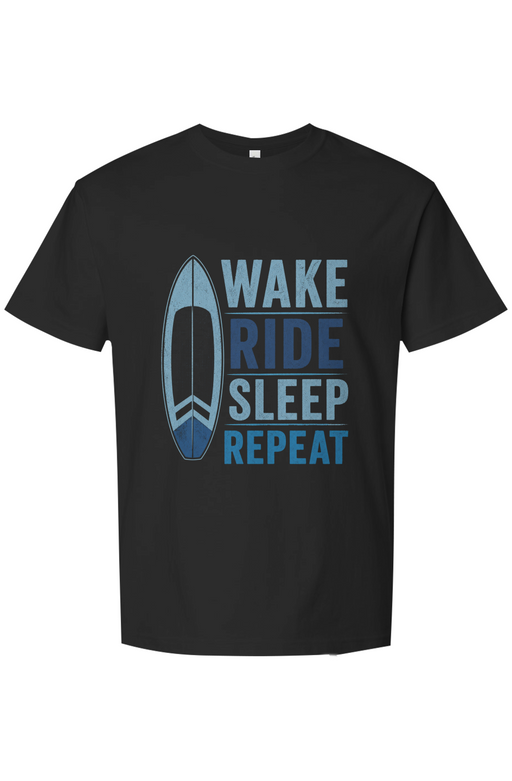 Wake Ride Sleep Repeat Heavyweight Tee