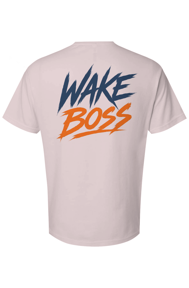 Wake Boss Back Design Tee