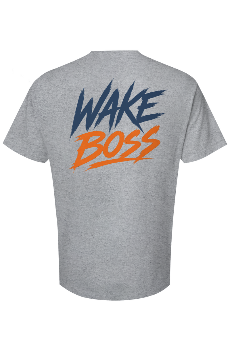 Wake Boss Back Design Tee