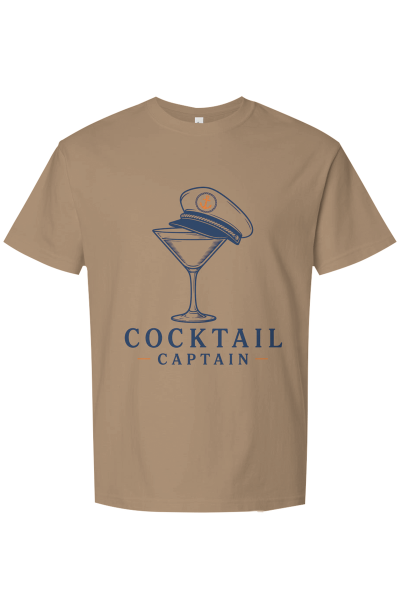Cocktail Captain Heavyweight Tee