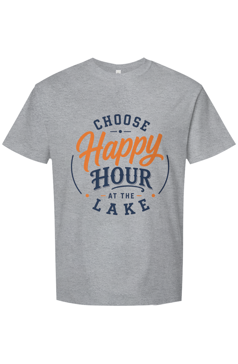 Happy Hour at the Lake Heavyweight Tee