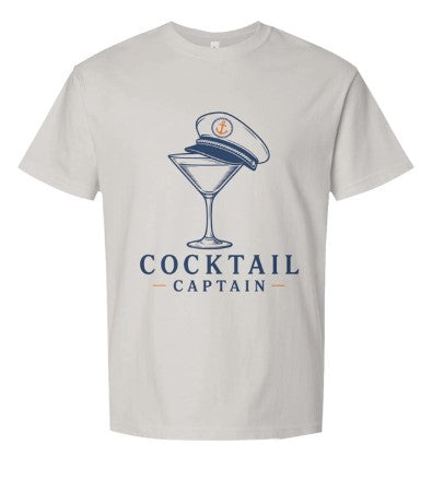 Cocktail Captain Heavyweight Tee